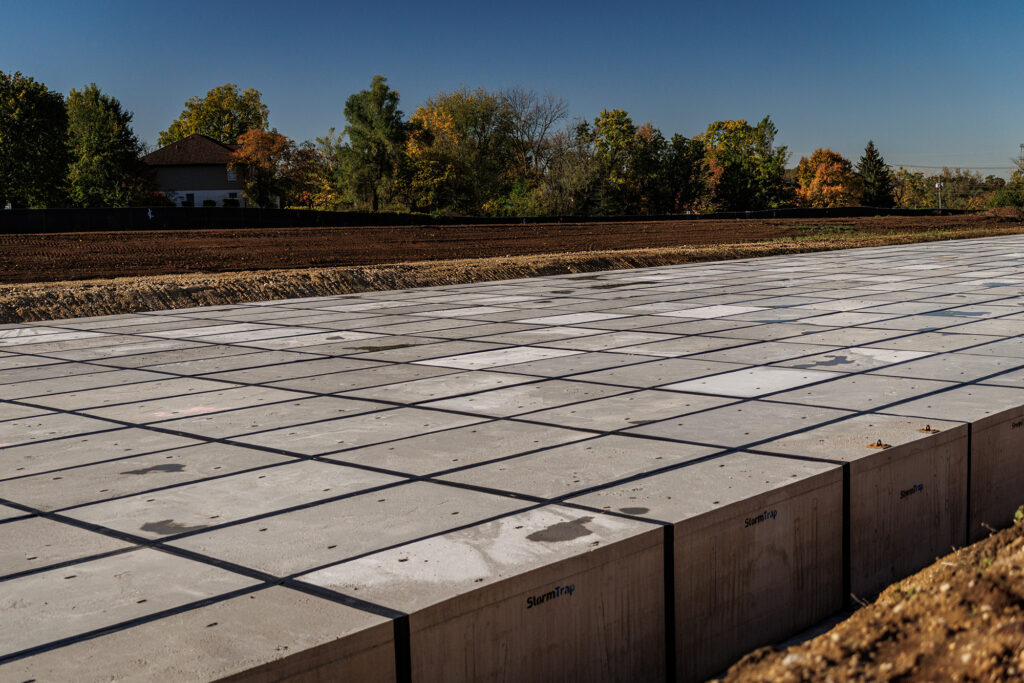 Storm Trap Structure Installation